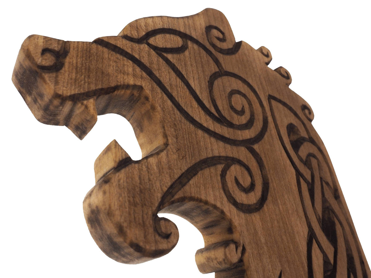 Viking Bear Wall Sign, Viking decor, hand carved wall sign, Viking art, wall hanging, carved bear. Norse art, Scandinavian, Viking  banner,
