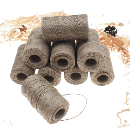 NATURAL linen thread, unwaxed grey Linen String , Warp Thread thickness of 1mm / 3ply 100grams (210 yards ~ 190 metres), linen sewing thread