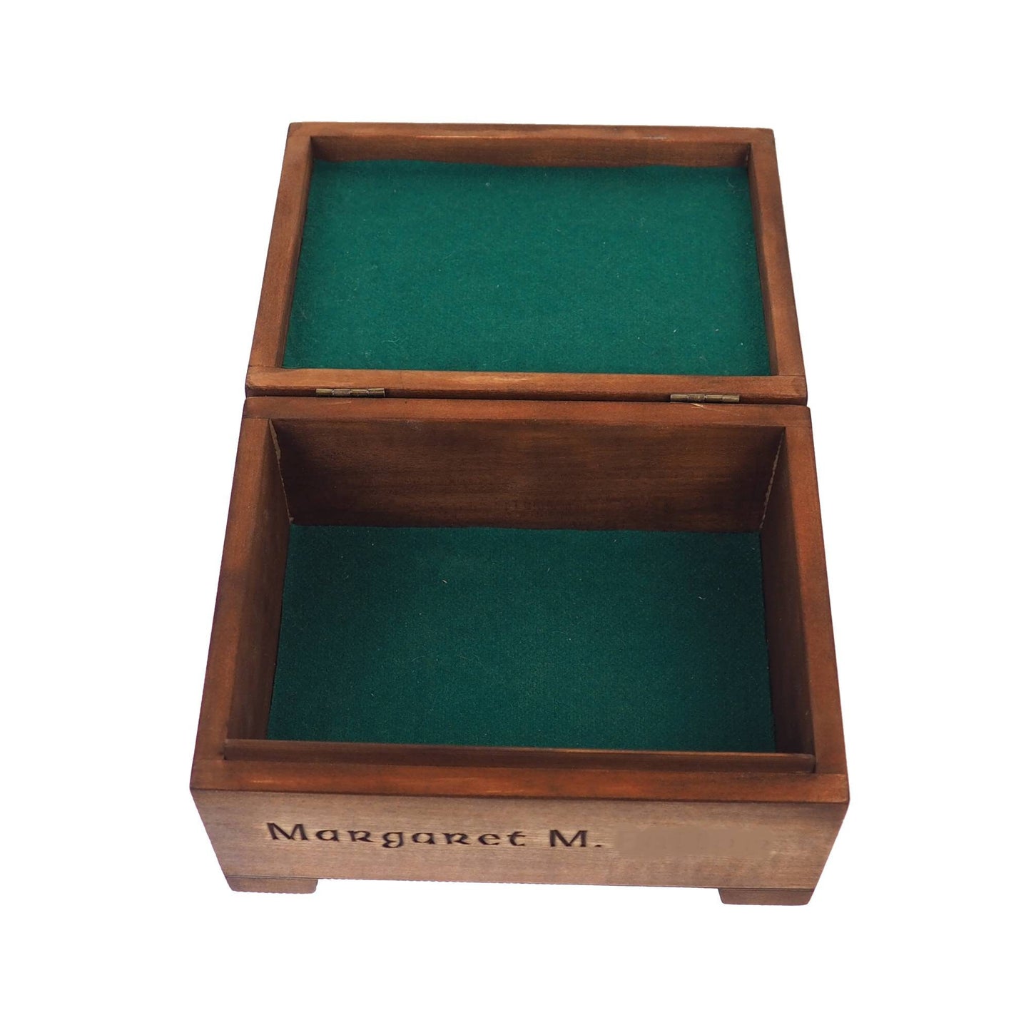 Personalized wooden hand carved jewelry box, Shamrock, keepsake box, jewelry storage, memory box, celtic,  hand carved, gift box, wooden box