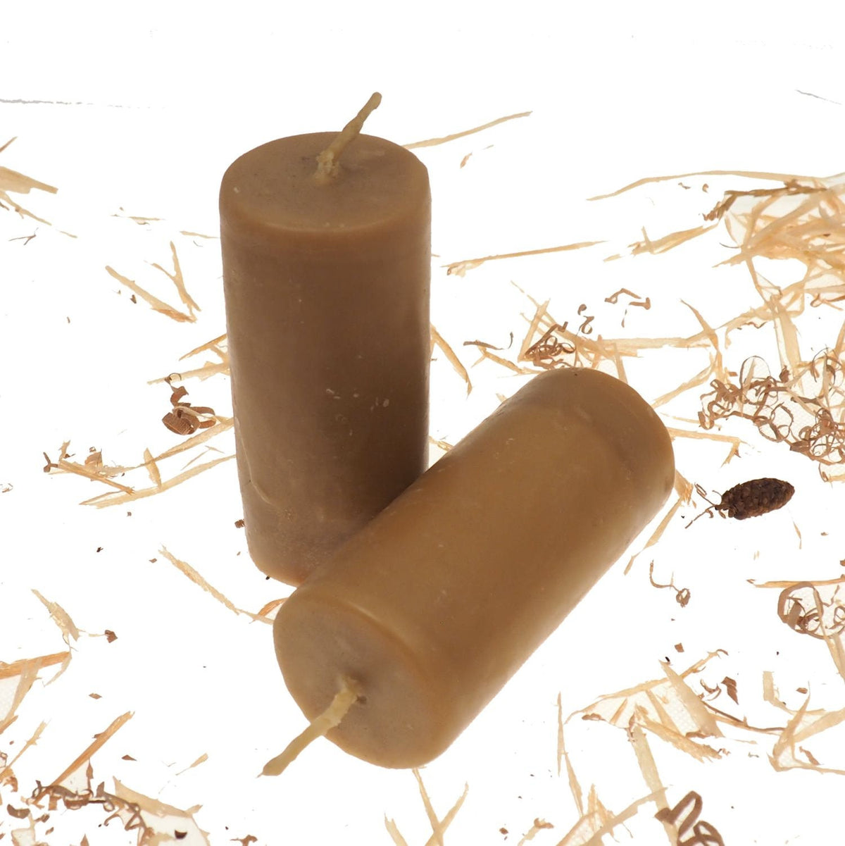 Massive Pure Beeswax Candle, 5 and 1/2" high Unscented Beeswax Pillar Candle, Hand Made, Natural Eco Friendly Meditation, Prayer or Altar