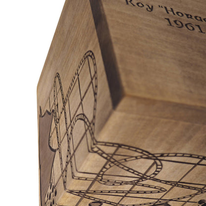 Your theme Square Personalized Wood Urn For Human Ashes, Wooden Memorial Box, Carved Keepsake Cremation Urns, Cremation Boxes, Burial