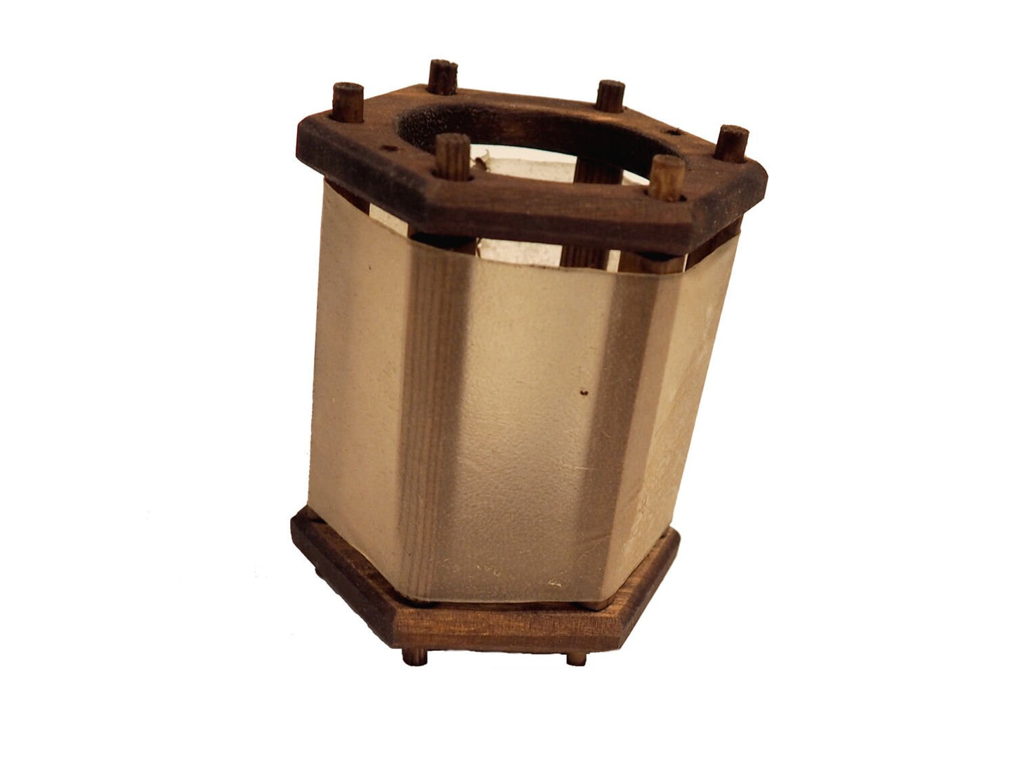Small Wooden Medieval Lantern
