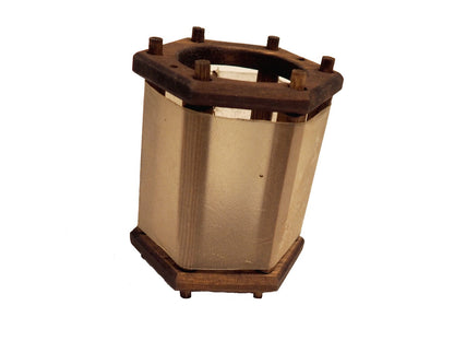 Small Wooden Medieval Lantern