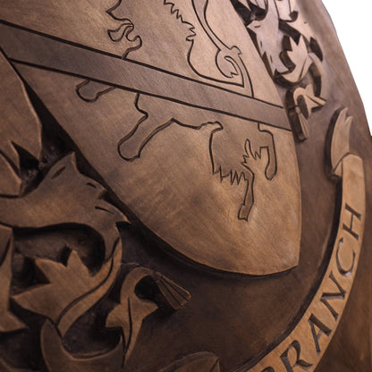BIG Personalized Family Crest type 2, Hand Carved, Coat of Arms, Custom, Family Shield, Wooden Emblem, Wedding Wood Art, Heraldic, Woodcraft
