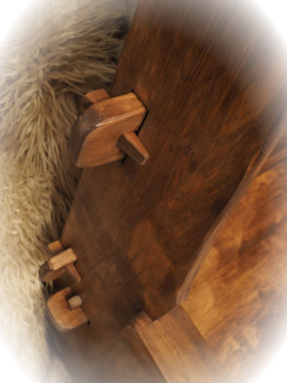 Viking medieval throne , larp, sca reenactment chair, historical furniture, viking throne,