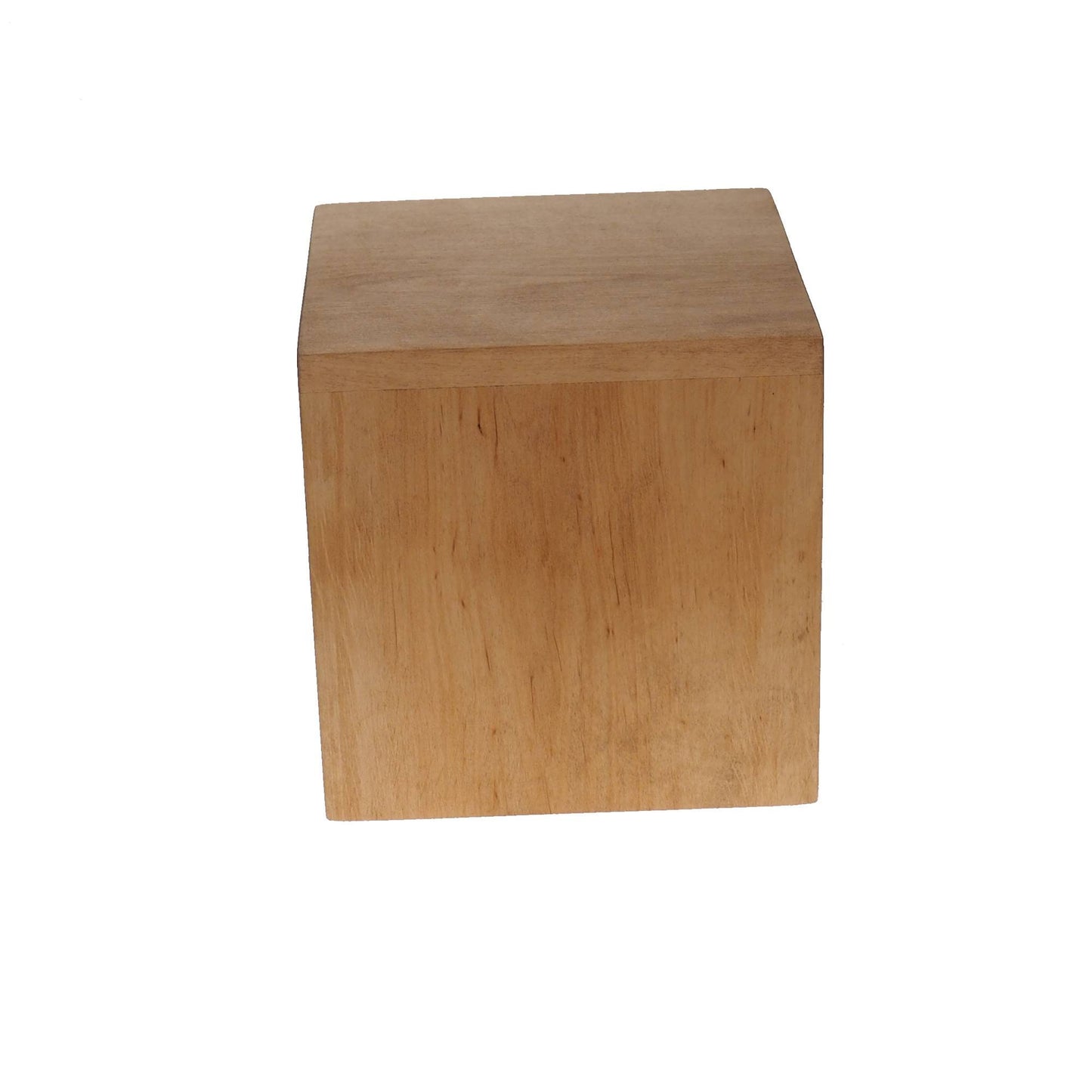 Simple Bright Square Personalized Wood Urn For Human Ashes, hand carved text ,Memorial Box, Carved Keepsake Cremation Urns, Boxes For Burial