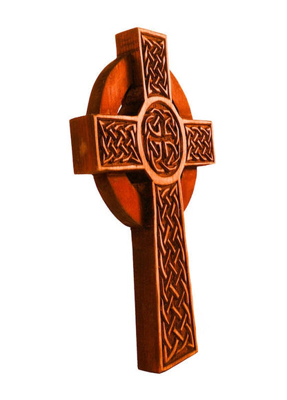 Celtic high cross from Isle of Man wall sign