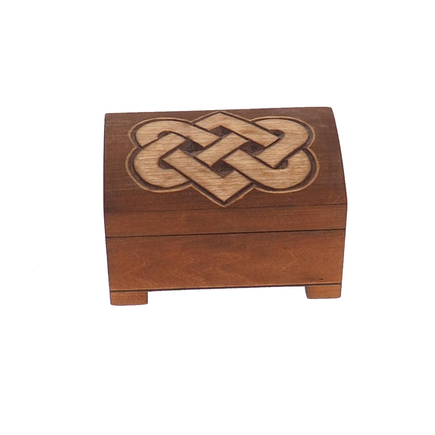 Wooden jewelry box, viking plait, hand carved, personalized, history pattern, gift box, custom jewelry box, wedding memory box,
