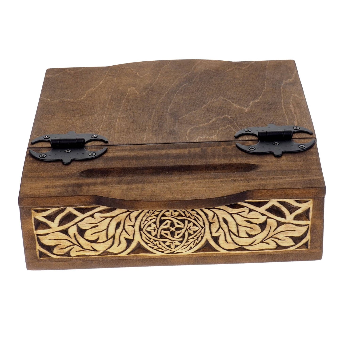 Personalized Hand carved medieval bureau box, wooden desk,  hand carved writer place, medieval, SCA, LARP, reneaccment and fantasy equipment