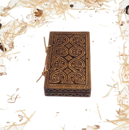 Wax tablet, Viking pattern, hand carved, medieval theme, perfect gift for him and for her, Larp and SCA, reenactment, Home decor, Novograd