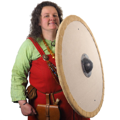 Blank custom pattern Viking Shield, 30 inch, Double side covered, linen cover. Norsman shield, Wall decor, Larp and reenactment, SCA ready,