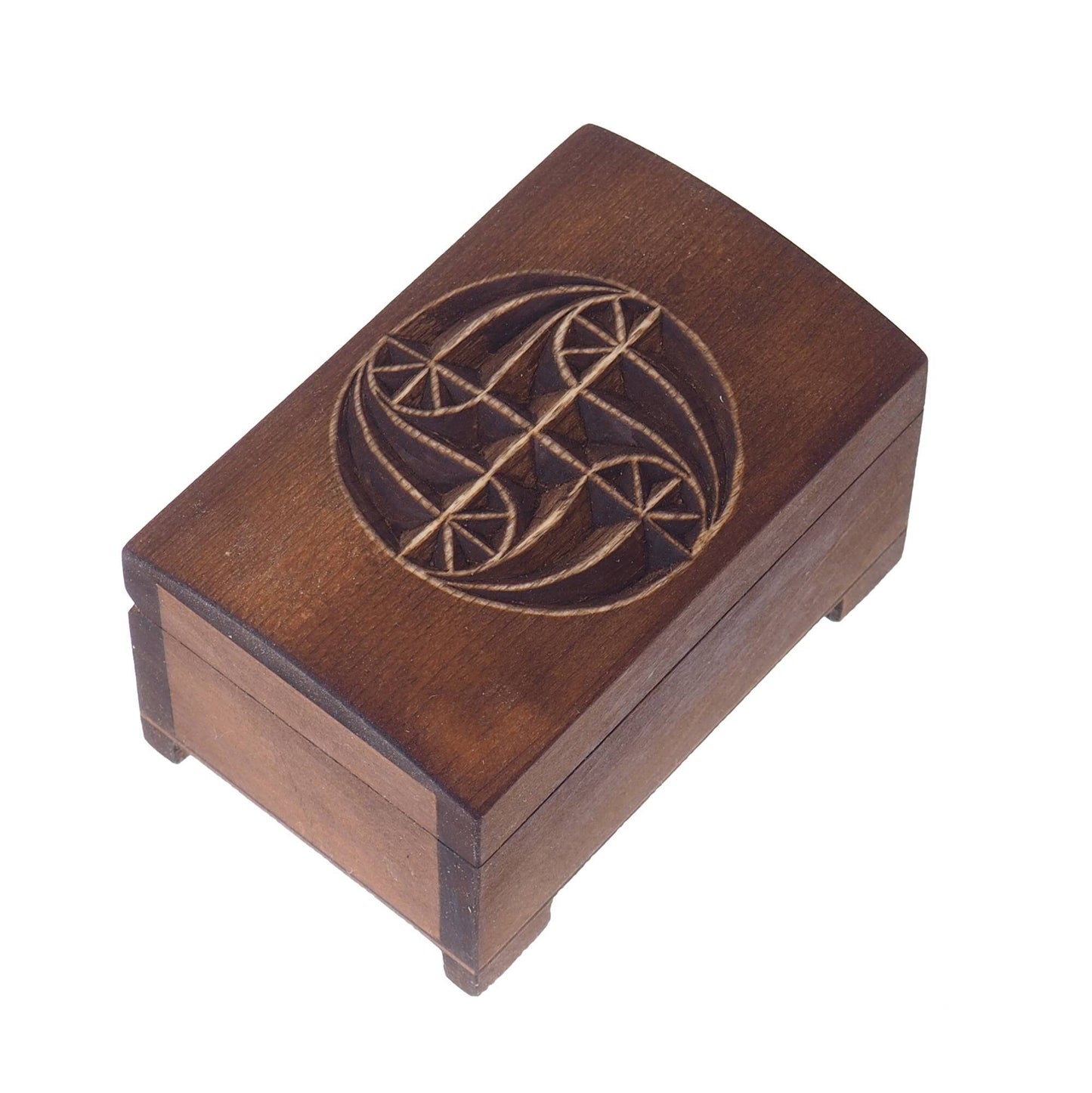 Wooden jewelry box, medieval , gothic , hand carved, personalized, history pattern, gift box, custom jewelry box, wedding box,  memory box