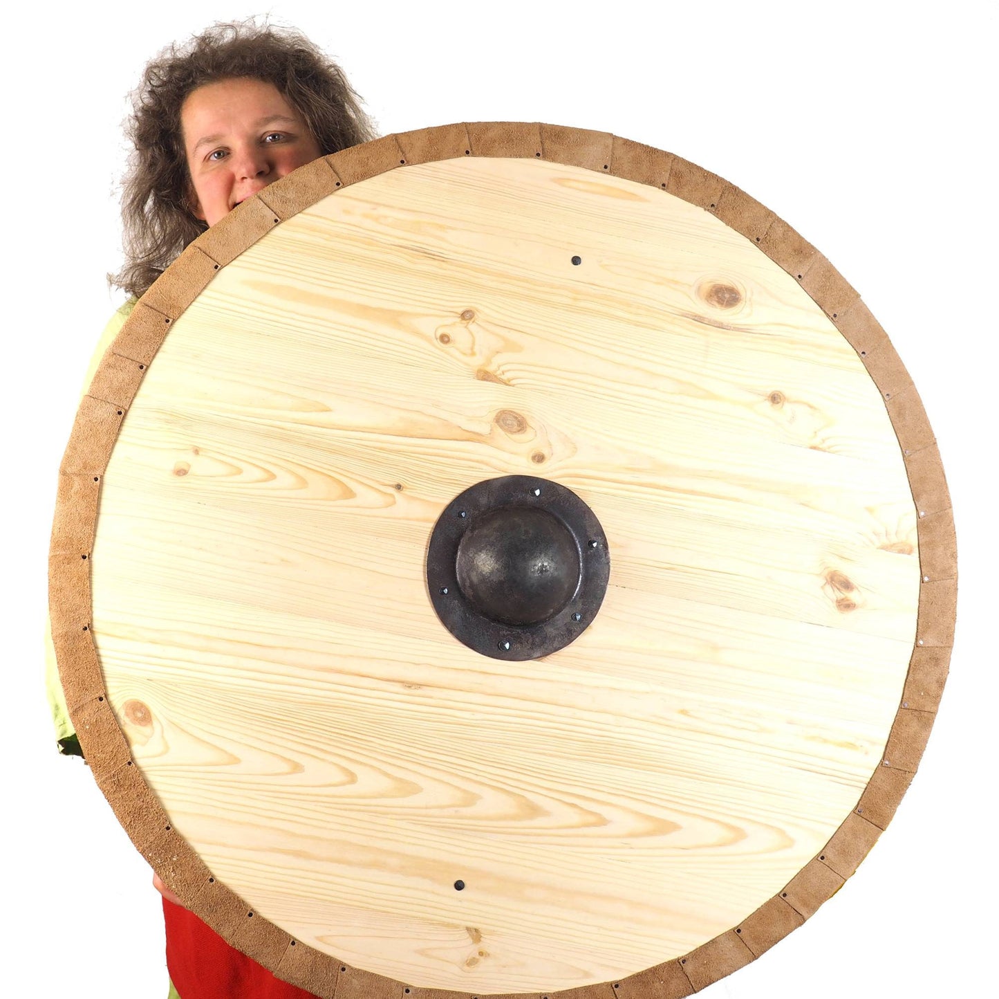 Blank Custom Viking Shield Design, 30 inches, blank surface, Norsman shield, wall decoration, LARP and reenactment, SCA-ready,