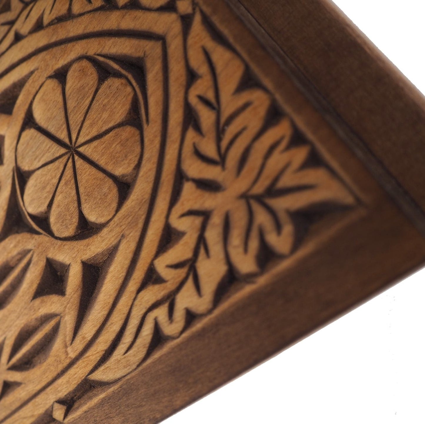 Personalized Wood Urn For Human Ashes, Wooden Memorial Box, Carved Keepsake Cremation Urns, Cremation Boxes For Burial Medieval Gothic style