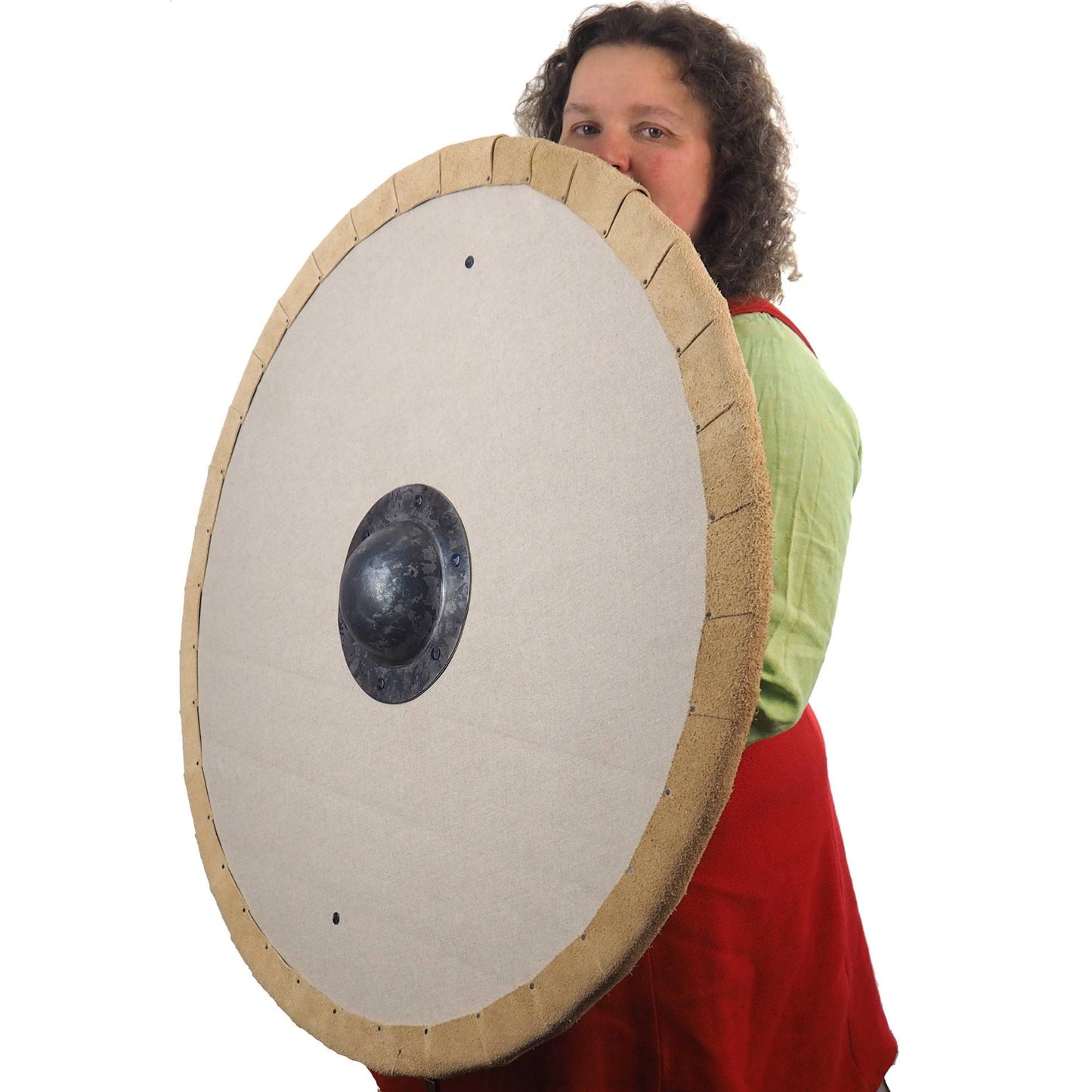 Blank custom pattern Viking Shield, 30 inch, Double side covered, linen cover. Norsman shield, Wall decor, Larp and reenactment, SCA ready,