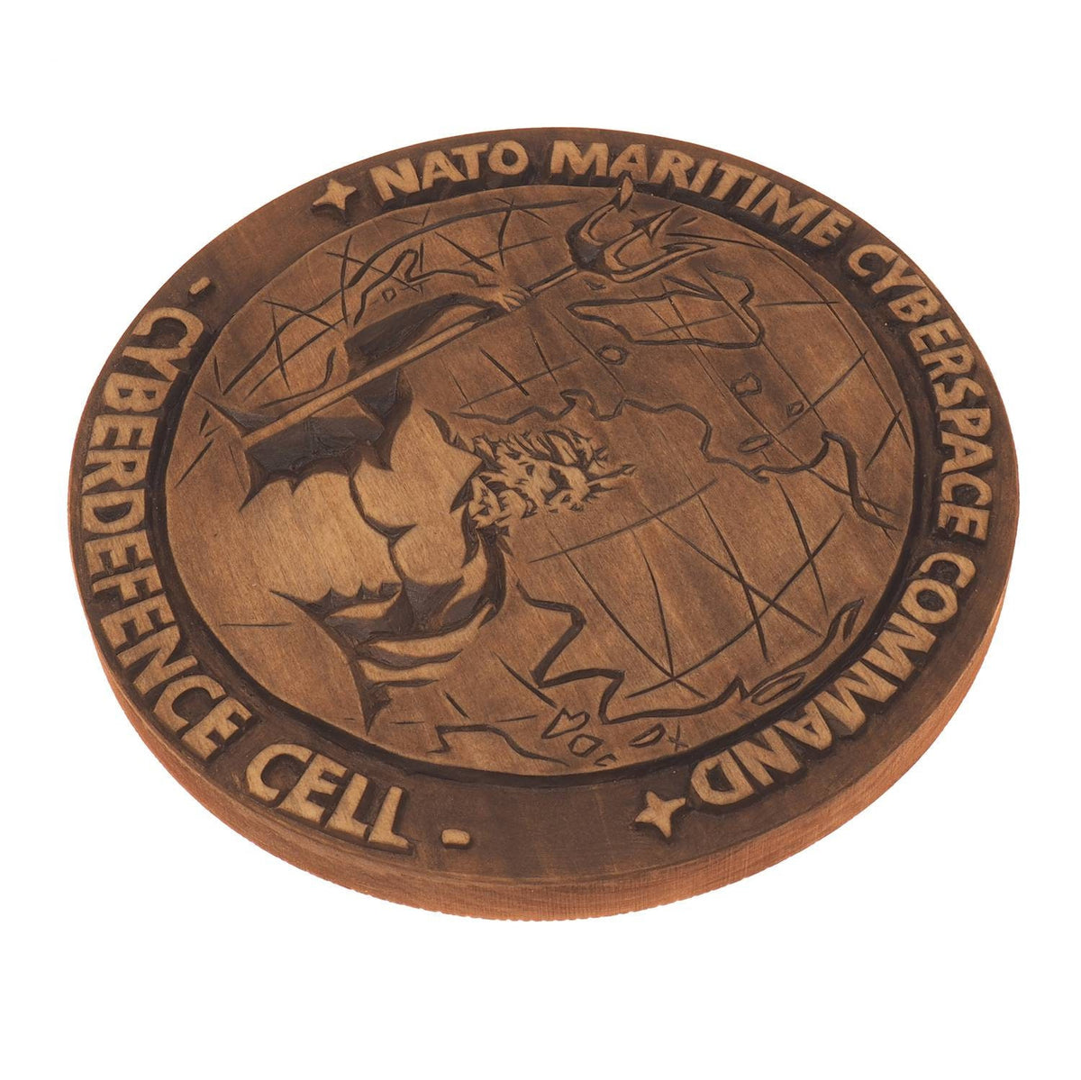 Round Personalized Military Crest, Hand Carved, Coat of Arms, Custom, Military Shield, Wooden Emblem, Military Wood Art, Heraldic, Woodcraft