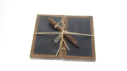 Black Wax tablet, oak color Viking, hand made, medieval theme, gift, Larp SCA, reenactment,